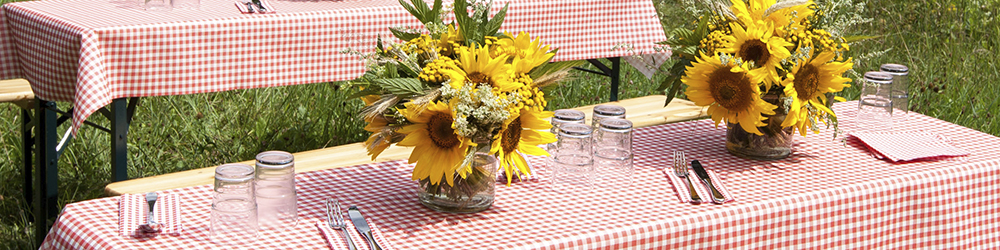 Example for Picnic table cover rolls