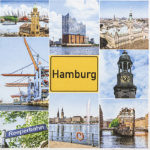 Hamburg, Hamburg, Hamburg, Hafen, Möwen, Piraten, See, Meer, Städte, Stadt, Gebäude, Serviette